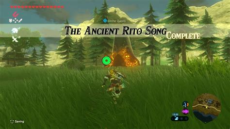 botw ancient rito song|bareeda shrine.